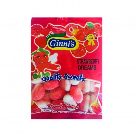 Ginni Strawberry Dreams 120g (Pack of 10)