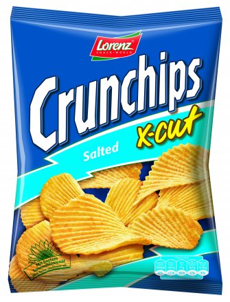Lorenz X Cut Salted 75g (Pack of 10)