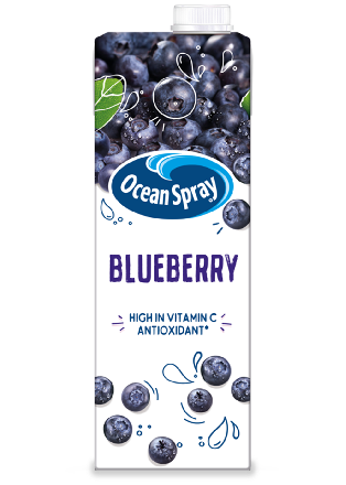 Ocean Spray Blueberry Juice Drink 1Ltr (Pack of 12)