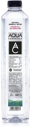 Aqua Carpatica Natural Still Mineral Water 2Ltr (Pack of 6)