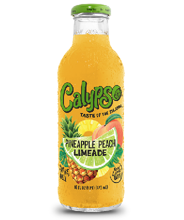 Calypso Pineapple Peach Limeade 473ml (Pack of 12)