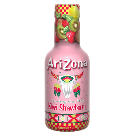 Arizona Kiwi Strawberry Tea 500ml (Pack of 6)
