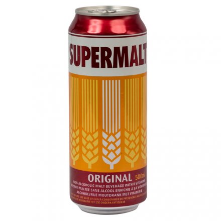 Supermalt Can 500ml (Pack of 12)