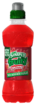 Simply Fruity Strawberry 330ml (Pack of 12)