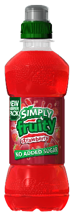 Simply Fruity Strawberry 330ml (Pack of 12)