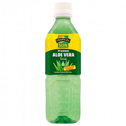 Tropical Sun Aloe Vera Drink Original 500ml (Pack of 12)