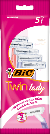 BIC 2 Twin Lady 5's (Pack of 10)