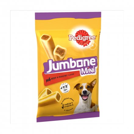 Pedigree Jumbone Small Dog 4 Chews Beef & Poultry 160g (Pack of 8)