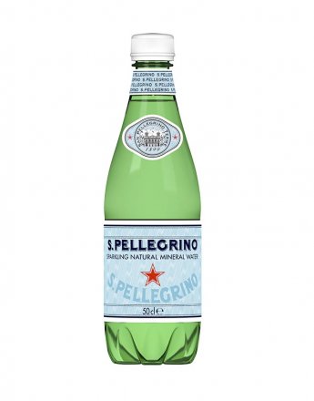 San Pellegrino Sparkling Natural Mineral Water PET 500ml (Pack of 12)