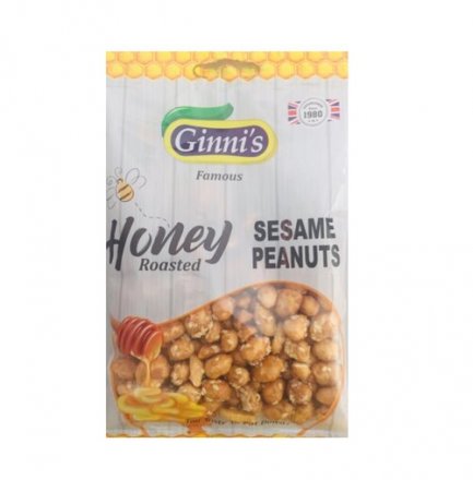 Ginni Honey Sesame Peanut 110g (Pack of 10)