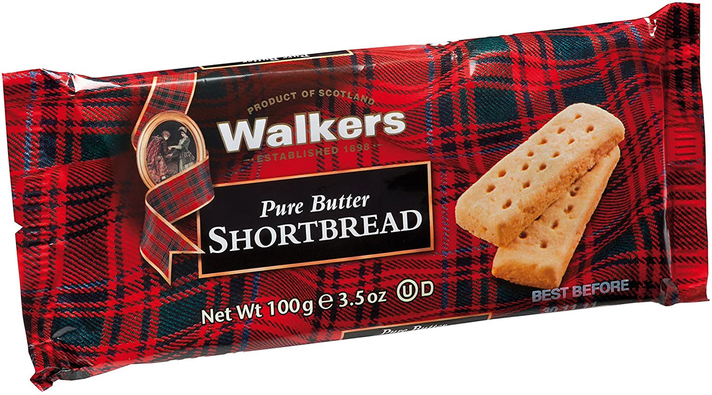 Walkers Pure Butter Shortbread 100g  