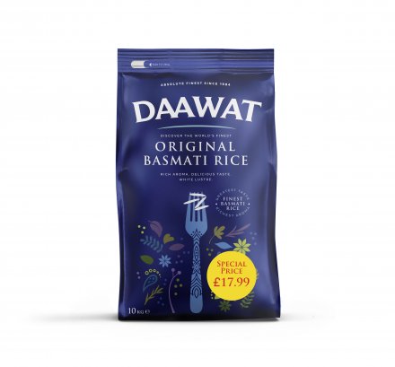 Daawat Original Basmati Rice 10kg (Pack of 1)