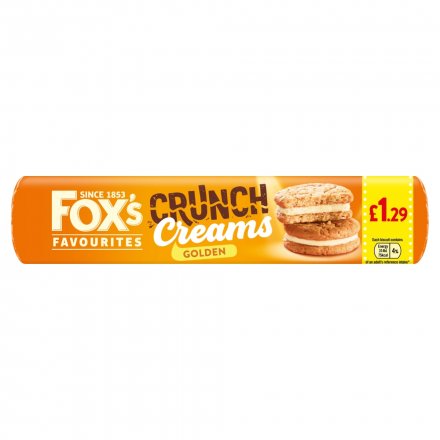 Fox's Golden Crunch Creams 230g (Pack of 12)