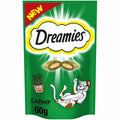 Dreamies Cat Treats Catnip 60g (Pack of 8)