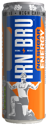 IRN BRU Energy Sugar Free 330ml (Pack of 12)