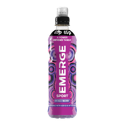 Emerge Isotonic Mix Berry 500ml (Pack of 12)