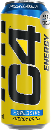 C4 Energy Frozen Bombsicle Can 500ml (Pack of 12)