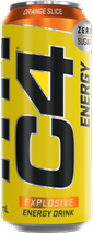 C4 Energy Orange Slice 500ml (Pack of 12)