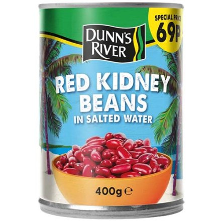 Dunns River Red Kidney Beans 400g (Pack of 12)