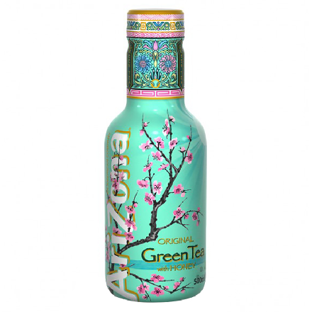 Arizona Green Tea & Honey 500ml (Pack of 6)