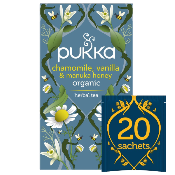 Pukka Chamomile, Vanilla & Manuka Honey