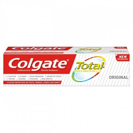 Colgate Toothpaste Total Original 75ml (Pack of 6)