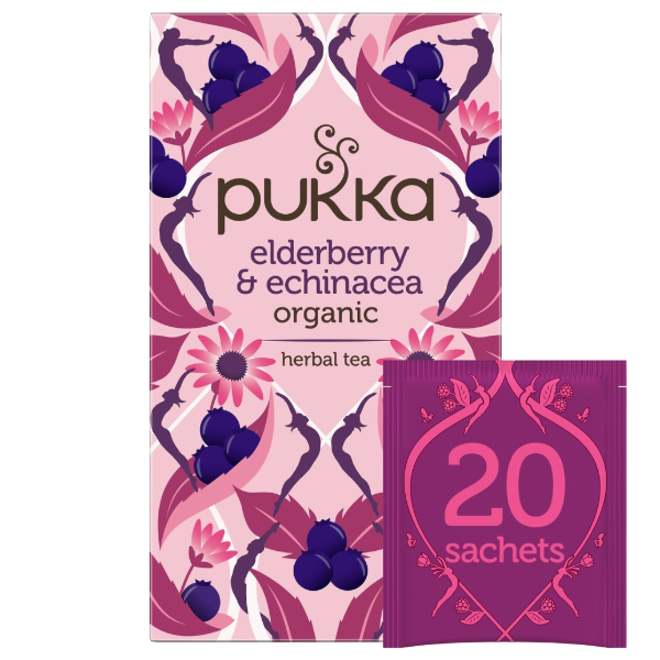 Pukka Elderberry & Echinacea (Pack of 4)