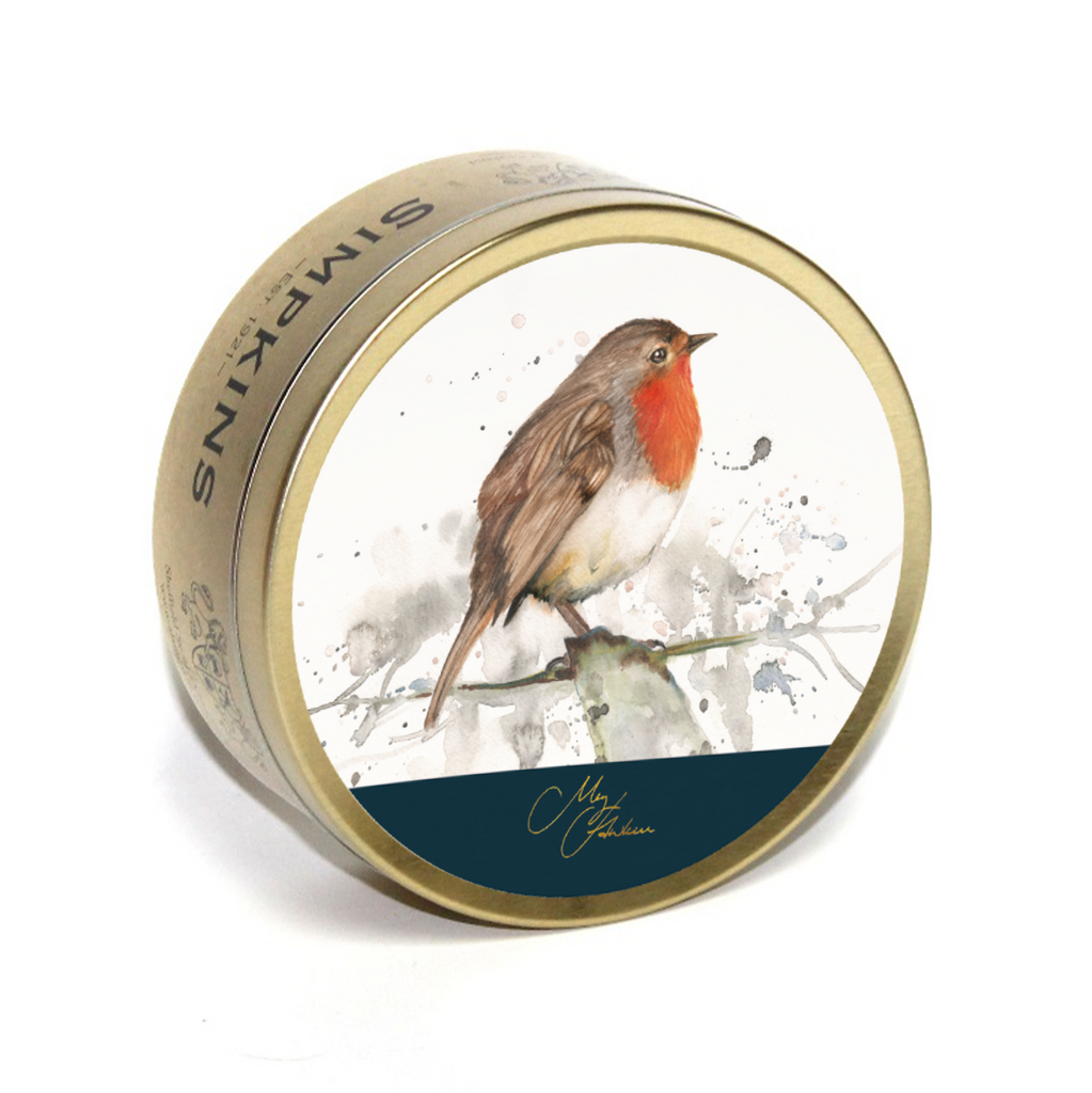 Meg Hawkins- “Festive Robin” Gift tin