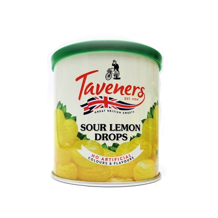 Taveners Travel Tubs- Sour Lemon Drops (Pack of 6)