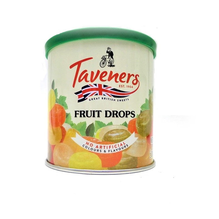 Taveners Travel Tubs- Fruit Drops (Pack of 6)