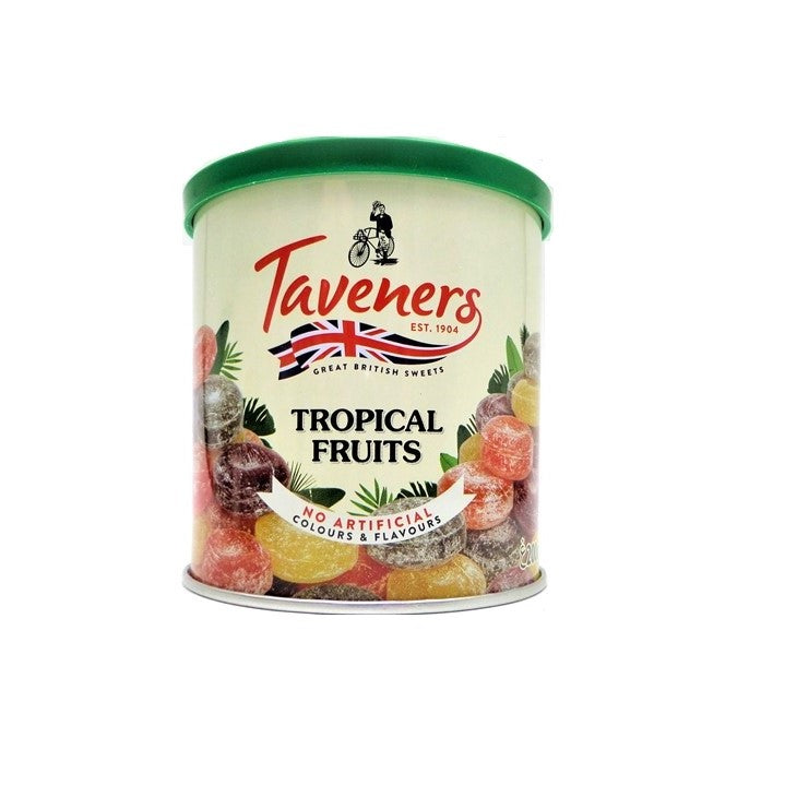Taveners Travel Tubs- Tropical Fruit Drops (Pack of 6)