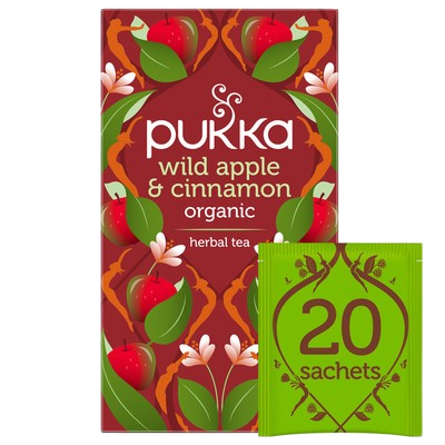 Pukka Wild Apple & Cinnamon (Pack of 4)