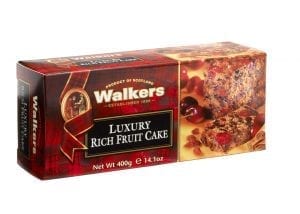 Walkers Box Rich Fruit Cake 400g (Pack of 12)