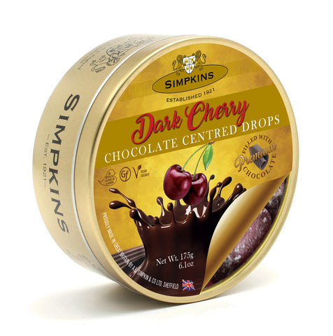 Dark Cherry Chocolate centred Drops (Pack of 6)