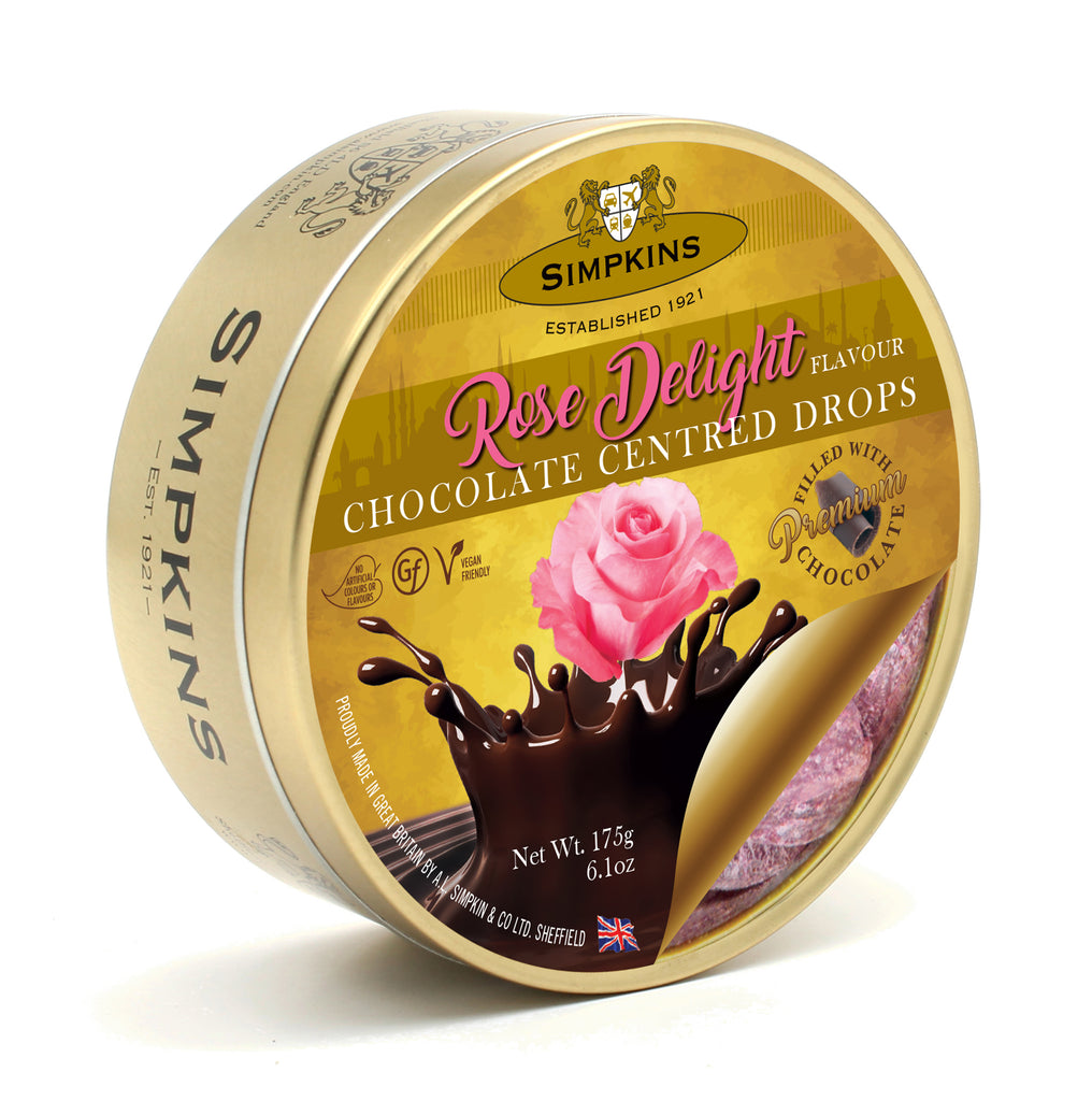 Simpkins Rose Chocolate Drops