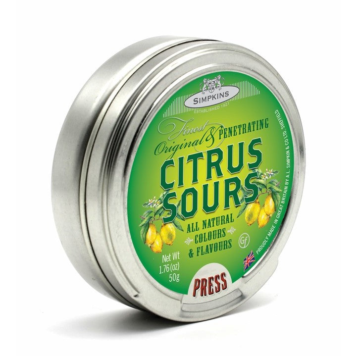 Citrus Sours 50g Pocket tin