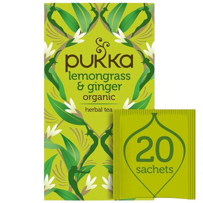 Pukka Lemongrass & Ginger (Pack of 4)