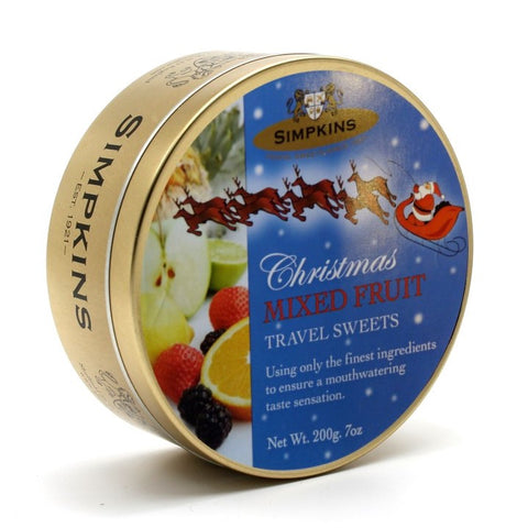 Christmas “Sleigh” Mixed Fruit travel sweets