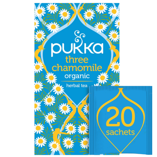 Pukka Three Chamomile (Pack of 4)