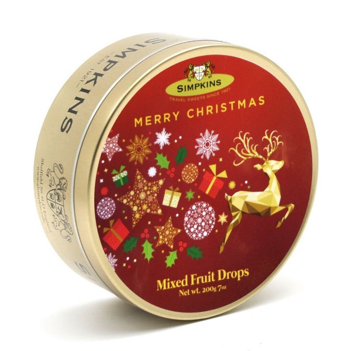 2020 NEW- Christmas “Reindeer” Mixed Fruit Drops (Pack of 6)